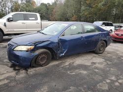 Salvage cars for sale at Austell, GA auction: 2007 Toyota Camry CE