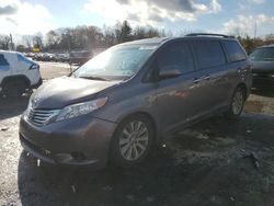 Toyota salvage cars for sale: 2012 Toyota Sienna XLE