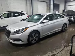 Salvage cars for sale at Ham Lake, MN auction: 2016 Hyundai Sonata Hybrid