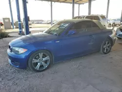 Salvage cars for sale at Phoenix, AZ auction: 2010 BMW 128 I