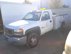 Camiones salvage a la venta en subasta: 2007 GMC New Sierra C3500