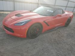 Salvage cars for sale at Mercedes, TX auction: 2016 Chevrolet Corvette Stingray 2LT