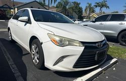 Toyota Camry le Vehiculos salvage en venta: 2015 Toyota Camry LE