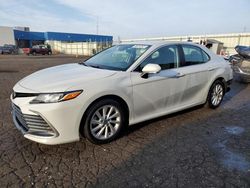 Salvage cars for sale from Copart Woodhaven, MI: 2023 Toyota Camry LE