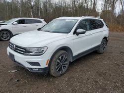 Salvage cars for sale at Cookstown, ON auction: 2021 Volkswagen Tiguan SE