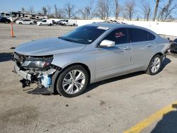 Chevrolet Impala Vehiculos salvage en venta: 2015 Chevrolet Impala LT