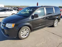 Salvage cars for sale at Grand Prairie, TX auction: 2016 Dodge Grand Caravan SXT