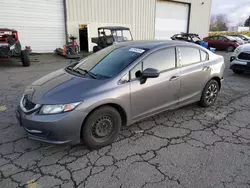 2015 Honda Civic LX en venta en Woodburn, OR