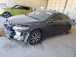 Salvage cars for sale from Copart Abilene, TX: 2017 Chevrolet Malibu LT