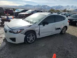 Subaru Impreza salvage cars for sale: 2017 Subaru Impreza Premium