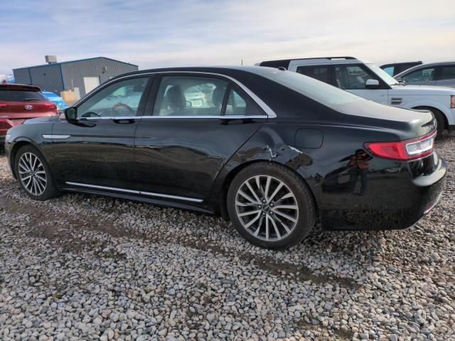 2017 Lincoln Continental Select