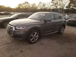 Salvage cars for sale at North Billerica, MA auction: 2020 Audi Q5 Premium Plus