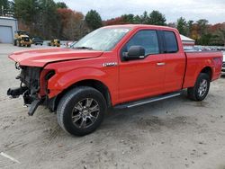 Ford salvage cars for sale: 2017 Ford F150 Super Cab