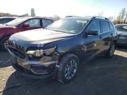 Salvage cars for sale from Copart Cahokia Heights, IL: 2019 Jeep Cherokee Latitude Plus