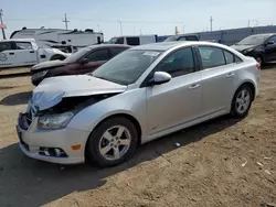 Chevrolet salvage cars for sale: 2012 Chevrolet Cruze LT