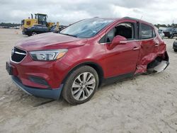 Salvage cars for sale at Houston, TX auction: 2017 Buick Encore Preferred