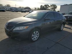 Salvage cars for sale at Sacramento, CA auction: 2011 Toyota Camry Base