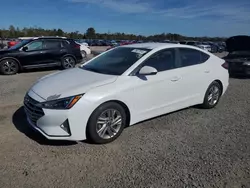 Salvage cars for sale at Lumberton, NC auction: 2019 Hyundai Elantra SEL