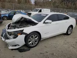 Chevrolet Impala lt Vehiculos salvage en venta: 2018 Chevrolet Impala LT