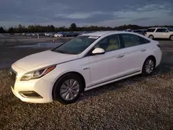 Hyundai salvage cars for sale: 2017 Hyundai Sonata Hybrid