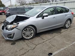 Salvage cars for sale at Moraine, OH auction: 2016 Subaru Impreza Limited