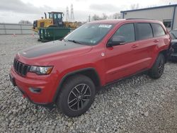 Salvage cars for sale at Barberton, OH auction: 2018 Jeep Grand Cherokee Trailhawk