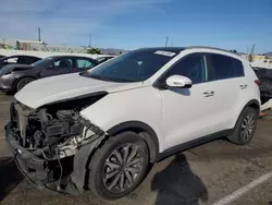 Salvage cars for sale at Van Nuys, CA auction: 2017 KIA Sportage EX