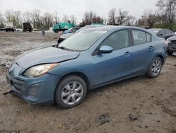 Salvage cars for sale at auction: 2010 Mazda 3 I