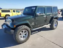 Jeep salvage cars for sale: 2011 Jeep Wrangler Unlimited Sahara