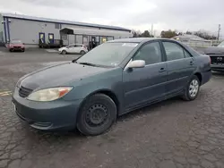 Toyota Vehiculos salvage en venta: 2003 Toyota Camry LE