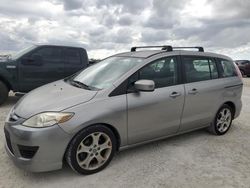 Salvage cars for sale at Arcadia, FL auction: 2010 Mazda 5