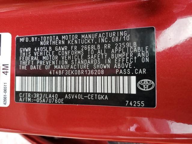 2011 Toyota Camry Base