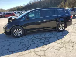 Salvage cars for sale from Copart Hurricane, WV: 2014 Honda Odyssey EXL