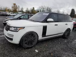 Land Rover salvage cars for sale: 2017 Land Rover Range Rover