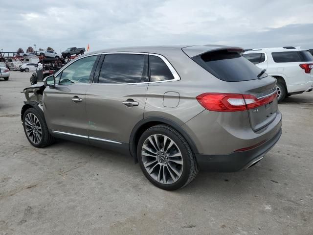 2017 Lincoln MKX Reserve