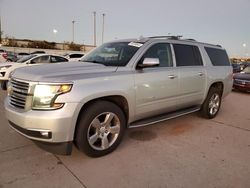 Salvage cars for sale at Oklahoma City, OK auction: 2017 Chevrolet Suburban K1500 Premier