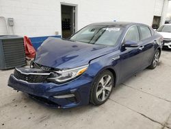 Salvage cars for sale at Farr West, UT auction: 2019 KIA Optima LX