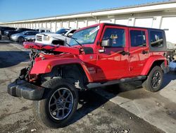 Salvage cars for sale at Louisville, KY auction: 2010 Jeep Wrangler Unlimited Sahara