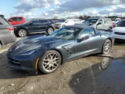 Vehiculos salvage en venta de Copart Indianapolis, IN: 2016 Chevrolet Corvette Stingray Z51 3LT