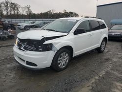 Dodge Vehiculos salvage en venta: 2018 Dodge Journey SE