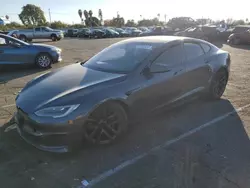 Salvage cars for sale at Van Nuys, CA auction: 2022 Tesla Model S