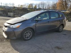 Salvage cars for sale from Copart Marlboro, NY: 2017 Toyota Prius V