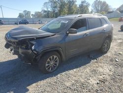 Salvage cars for sale at Gastonia, NC auction: 2019 Jeep Cherokee Latitude Plus