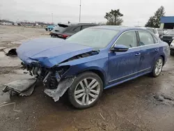 Salvage cars for sale at Woodhaven, MI auction: 2016 Volkswagen Passat SEL