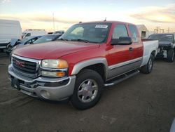 Salvage trucks for sale at Brighton, CO auction: 2005 GMC New Sierra K1500