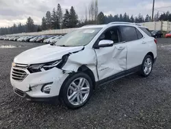 2018 Chevrolet Equinox Premier en venta en Graham, WA