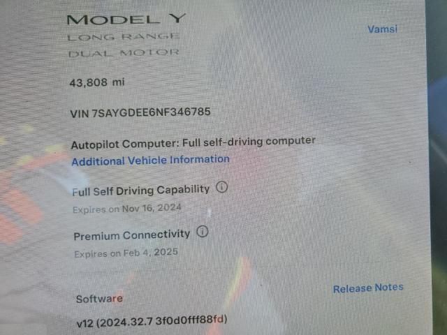 2022 Tesla Model Y