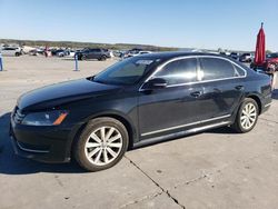 Volkswagen Passat salvage cars for sale: 2013 Volkswagen Passat SEL