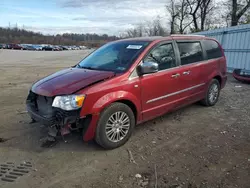 Salvage cars for sale at West Mifflin, PA auction: 2014 Chrysler Town & Country Touring L