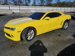 Chevrolet Camaro lt salvage cars for sale: 2015 Chevrolet Camaro LT